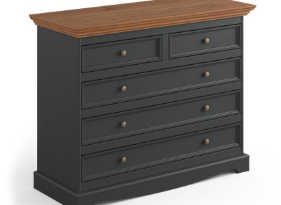 Living room Shelf Wood Luxury Modern Black xxl Chest of drawers Side Low Board Wardrobe